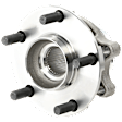 Front, Driver or Passenger Side Wheel Hub, With Bearing, 5 x 4.5 in. Bolt Pattern, For Models with 32-Spline Teeth