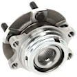 Front, Driver or Passenger Side Wheel Hub, With Bearing, 5 x 4.5 in. Bolt Pattern, For Models with 32-Spline Teeth