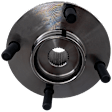 Front, Driver or Passenger Side Wheel Hub, With Bearing, 4 x 4.5 in. Bolt Pattern
