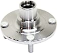 Front, Driver or Passenger Side Wheel Hub, without Bearing, FWD
