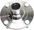 Front, Driver or Passenger Side Wheel Hub, without Bearing, FWD