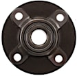Rear, Driver or Passenger Side Wheel Hub, With Bearing, 4 x 4.5 in. Bolt Pattern, FWD