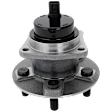 Rear, Driver or Passenger Side Wheel Hub, With Bearing, With Sensor, 5 x 3.94 in. Bolt Pattern