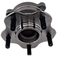 Rear, Driver or Passenger Side Wheel Hub, With Bearing, 5 x 4.5 in. Bolt Pattern, FWD