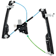 Front, Passenger Side Power Window Regulator, With Motor