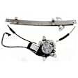 Front, Passenger Side Power Window Regulator, With Motor