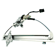 Front, Driver Side Power Window Regulator, With Motor