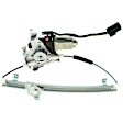 Front, Driver Side Power Window Regulator, With Motor