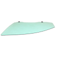 Front, Driver Side Door Glass, Green Tint, Replaces NAGS No. FD21946 GTYN