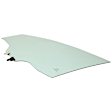 Front, Driver Side Door Glass, Green Tint, Replaces NAGS No. FD25764 GTYN