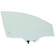 Front, Driver Side Door Glass, Green Tint, Replaces NAGS No. FD25764 GTYN
