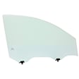 2018 Nissan Versa - Front, Driver Side Door Glass, Green Tint, FD25260 GTYN
