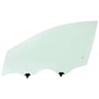 2013 Nissan Rogue - Front, Driver Side Door Glass, Green Tint, FD23636 GTYN