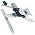 Rear, Driver Side Power Window Regulator, With Motor