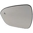 2023 Nissan Rogue - Mirror Glass Driver Side, USA Built Vehicle, Non-Heated, With Blind Spot Detection in Glass, No Signal Light