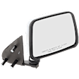 Passenger Side Mirror, Manual Adjust, Manual Folding, Non-Heated, Chrome, No Signal Light, No Memory, No Puddle Light, No Auto-Dimming, No Blind Spot Feature