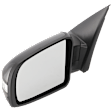 Driver Side Mirror, Power Adjust, Manual Folding, Non-Heated, Paintable, In-housing Signal Light, No Memory, No Puddle Light, No Auto-Dimming, No Blind Spot Feature