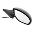 Passenger Side Mirror, Power Adjust, Manual Folding, Non-Heated, Paintable, No Signal Light, Memory, Puddle Light, Auto-Dimming, and Blind Spot Feature, Production Date Up To July 2011