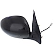 Passenger Side Mirror, Power Adjust, Manual Folding, Non-Heated, Paintable, No Signal Light, Memory, Puddle Light, Auto-Dimming, and Blind Spot Feature, Production Date Up To July 2011
