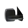 Passenger Side Mirror, Manual Adjust, Non-Heated, Manual Folding, Textured Black, No Signal Light, No Memory, No Puddle Light, No Auto-Dim, With Blind Spot Glass