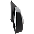 Passenger Side Mirror, Power Adjust, Non-Heated, Manual Folding, Textured Black, No Signal Light, No Memory, No Puddle Light, No Auto-Dim, With Blind Spot Glass