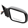 Passenger Side Mirror, Power Adjust, Non-Folding, Non-Heated, Paintable, No Signal Light, No Memory, No Puddle Light, No Auto-Dimming, No Blind Spot Feature