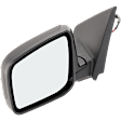 Driver Side Mirror, Power Adjust, Manual Folding, Heated, Paintable, No Signal Light, No Memory, No Puddle Light, No Auto-Dimming, No Blind Spot Feature
