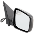 Passenger Side Mirror, Power, Manual Folding, Heated, Paintable, No Signal Light, No Memory, No Puddle Light, No Auto-Dimming, No Blind Spot Feature