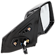 Passenger Side Mirror, Power, Manual Folding, Heated, Paintable, No Signal Light, No Memory, No Puddle Light, No Auto-Dimming, No Blind Spot Feature
