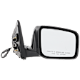 Passenger Side Mirror, Power, Manual Folding, Heated, Paintable, No Signal Light, No Memory, No Puddle Light, No Auto-Dimming, No Blind Spot Feature