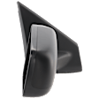 Passenger Side Mirror, Power, Manual Folding, Heated, Paintable, No Signal Light, No Memory, No Puddle Light, No Auto-Dimming, No Blind Spot Feature