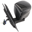 Driver Side Mirror, Power Adjust, Manual Folding, Non-Heated, Paintable, In-housing Signal Light, No Memory, No Puddle Light, No Auto-Dimming, No Blind Spot Feature