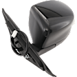 Driver Side Mirror, Power, Manual Folding, Heated, Paintable, In-housing Signal Light, No Memory, No Puddle Light, No Auto-Dimming, No Blind Spot Feature