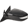 Driver Side Mirror, Power, Manual Folding, Heated, Paintable, In-housing Signal Light, No Memory, No Puddle Light, No Auto-Dimming, No Blind Spot Feature