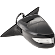 Driver Side Mirror, Power, Manual Folding, Heated, Paintable, In-housing Signal Light, No Memory, No Puddle Light, No Auto-Dimming, No Blind Spot Feature