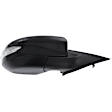 Passenger Side Mirror, Power Adjust, Manual Folding, Heated, Paintable, In-housing Signal Light, No Memory, No Puddle Light, No Auto-Dimming, No Blind Spot Feature