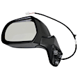 Driver Side Mirror, Power Adjust, Non-Heated, Manual Folding, Paintable, No Signal Light, No Memory, No Puddle Light, No Auto-Dim, No Blind Spot Feature