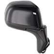 Passenger Side Mirror, Power Adjust, Non-Heated, Manual Folding, Paintable, No Signal Light, No Memory, No Puddle Light, No Auto-Dim, No Blind Spot Feature
