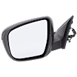 Driver Side Mirror, Power Adjust, Manual Folding, Non-Heated, Paintable, In-housing Signal Light, No Memory, No Puddle Light, No Auto-Dimming, No Blind Spot Feature