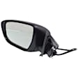 2015-2017 Nissan Juke - Driver Side Mirror, Power Adjust, Manual Folding, Non-Heated, Paintable, In-housing Signal Light, No Camera, No Memory, No Puddle Light, No Blind Spot Feature