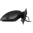 Driver Side Mirror, Power, Manual Folding, Non-Heated, Paintable, No Signal Light, No Memory, No Puddle Light, No Auto-Dimming, No Blind Spot Feature
