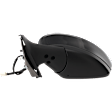 Driver Side Mirror, Power, Manual Folding, Non-Heated, Paintable, No Signal Light, No Memory, No Puddle Light, No Auto-Dimming, No Blind Spot Feature