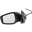 Driver Side Mirror, Power, Manual Folding, Non-Heated, Paintable, No Signal Light, No Memory, No Puddle Light, No Auto-Dimming, No Blind Spot Feature