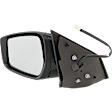 Driver Side Mirror, Power, Manual Folding, Non-Heated, Paintable, No Signal Light, No Memory, No Puddle Light, No Auto-Dimming, No Blind Spot Feature