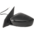 Driver Side Mirror, Power, Manual Folding, Non-Heated, Paintable, No Signal Light, No Memory, No Puddle Light, No Auto-Dimming, No Blind Spot Feature
