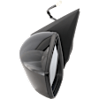 Driver Side Mirror, Power, Manual Folding, Non-Heated, Paintable, No Signal Light, No Memory, No Puddle Light, No Auto-Dimming, No Blind Spot Feature