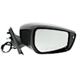 2015 Nissan Versa - Passenger Side Mirror, Power Adjust, Non-Heated, Paintable, Manual Folding, In-housing Signal Light, No Blind Spot Feature, No Memory, No Puddle Light, No Auto-Dim
