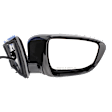 Passenger Side Mirror, Power Adjust, Manual Folding, Non-Heated, Paintable, In-housing Signal Light, No Memory, No Puddle Light, No Auto-Dimming, No Blind Spot Feature