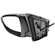 Driver Side Mirror, Power Adjust, Manual Folding, Non-Heated, Paintable, In-housing Signal Light, No Memory, No Puddle Light, No Auto-Dimming, No Blind Spot Feature