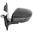 Driver Side Mirror, Power Adjust, Manual Folding, Non-Heated, Paintable, In-housing Signal Light, No Memory, No Puddle Light, No Auto-Dimming, No Blind Spot Feature